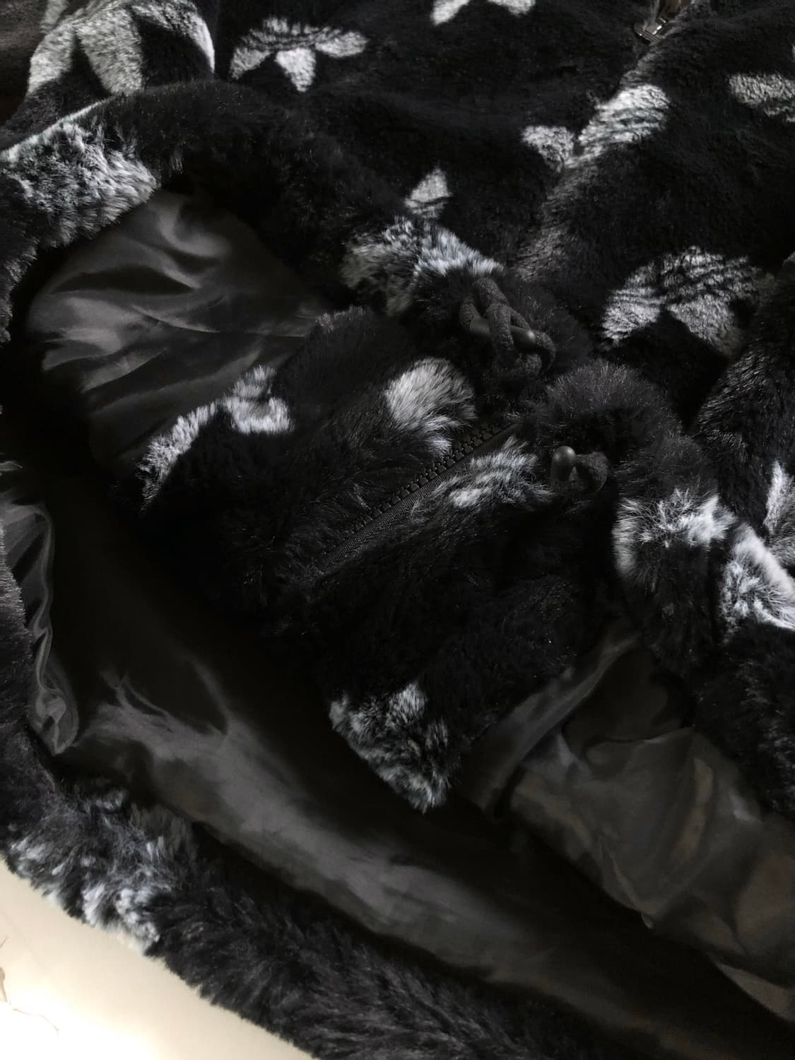 Adidas 아디다스 모노그램 로고 퍼 플리스 자켓 상품이미지6