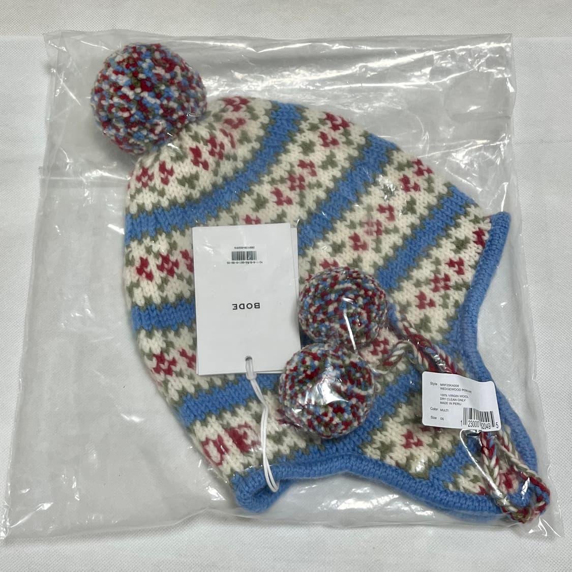 보디 BODE Wedgewood Pom 울 비니 상품이미지5