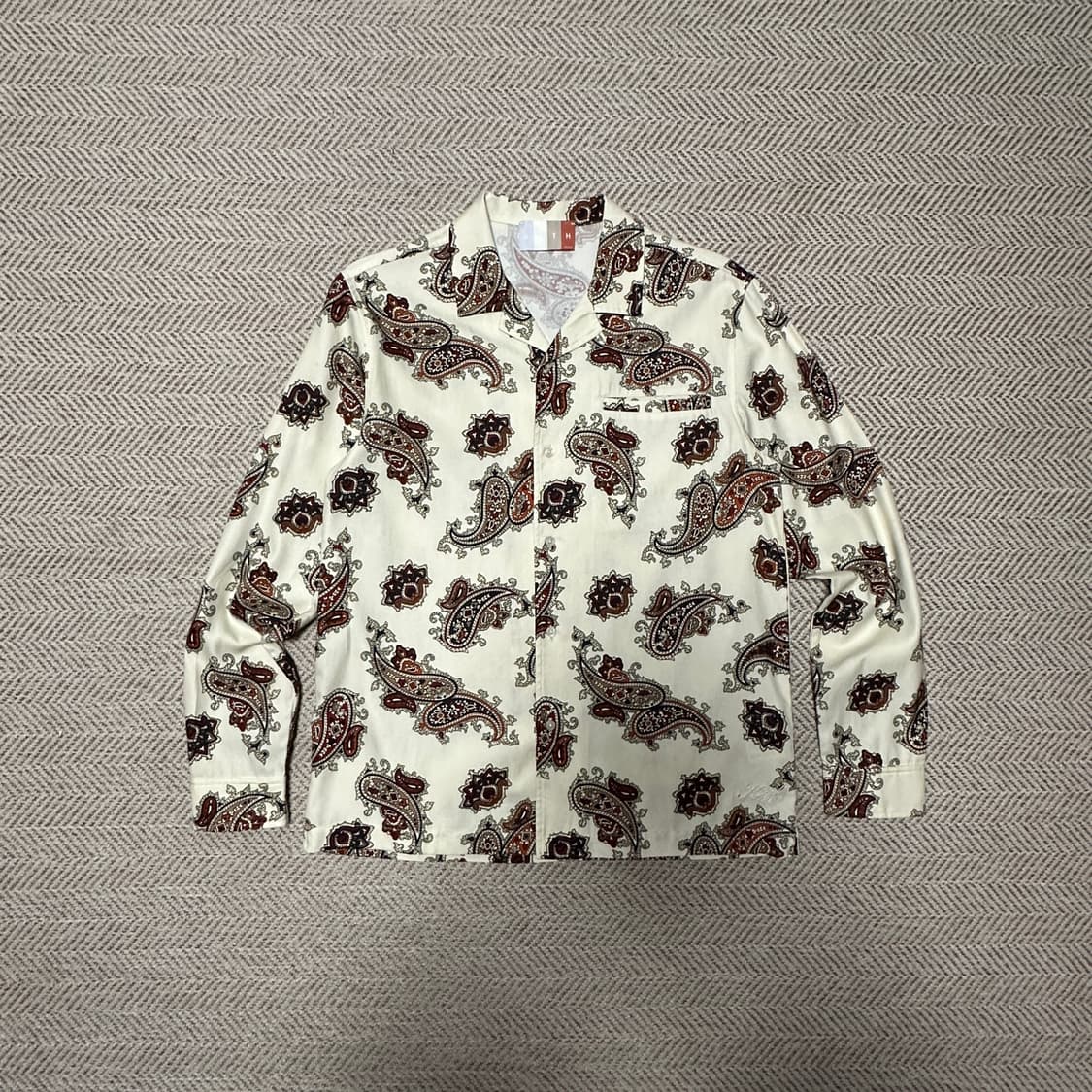 KITH S/S silk paisley camp collar shirt 상품이미지1