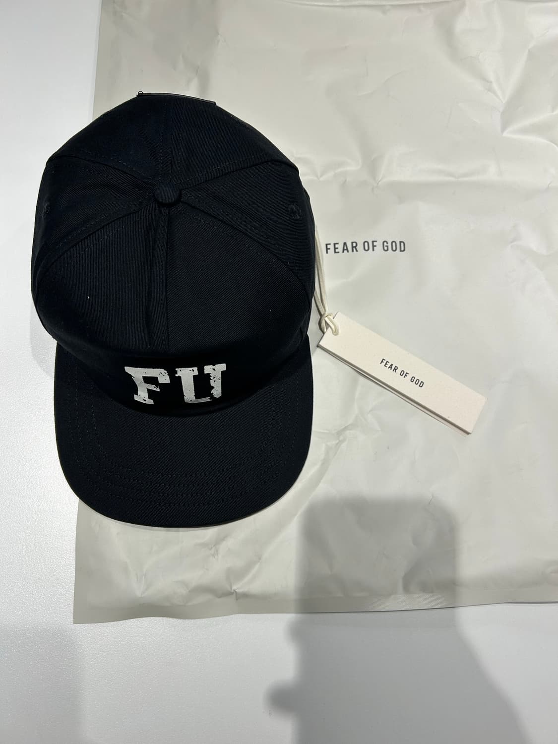 피오갓 Fear of God FU 야구 모자 캡 새상품 상품이미지4