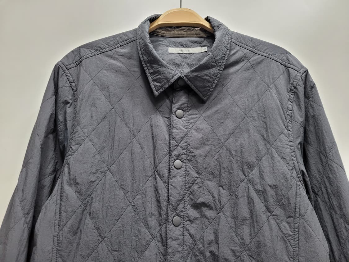 series 시리즈 셔츠형 퀼팅 점퍼 / 남 105 (추천 100)그레이 상품이미지3