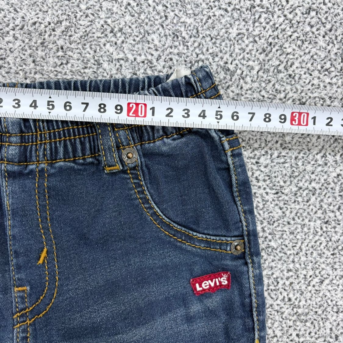 120 리바이스 키즈 밴딩 데님 팬츠 0507J 상품이미지4