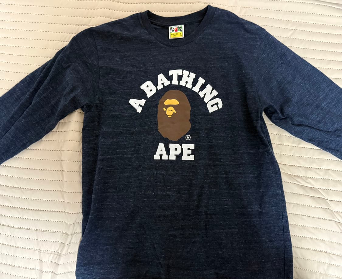 베이프 슬리브 긴팔  상품이미지1