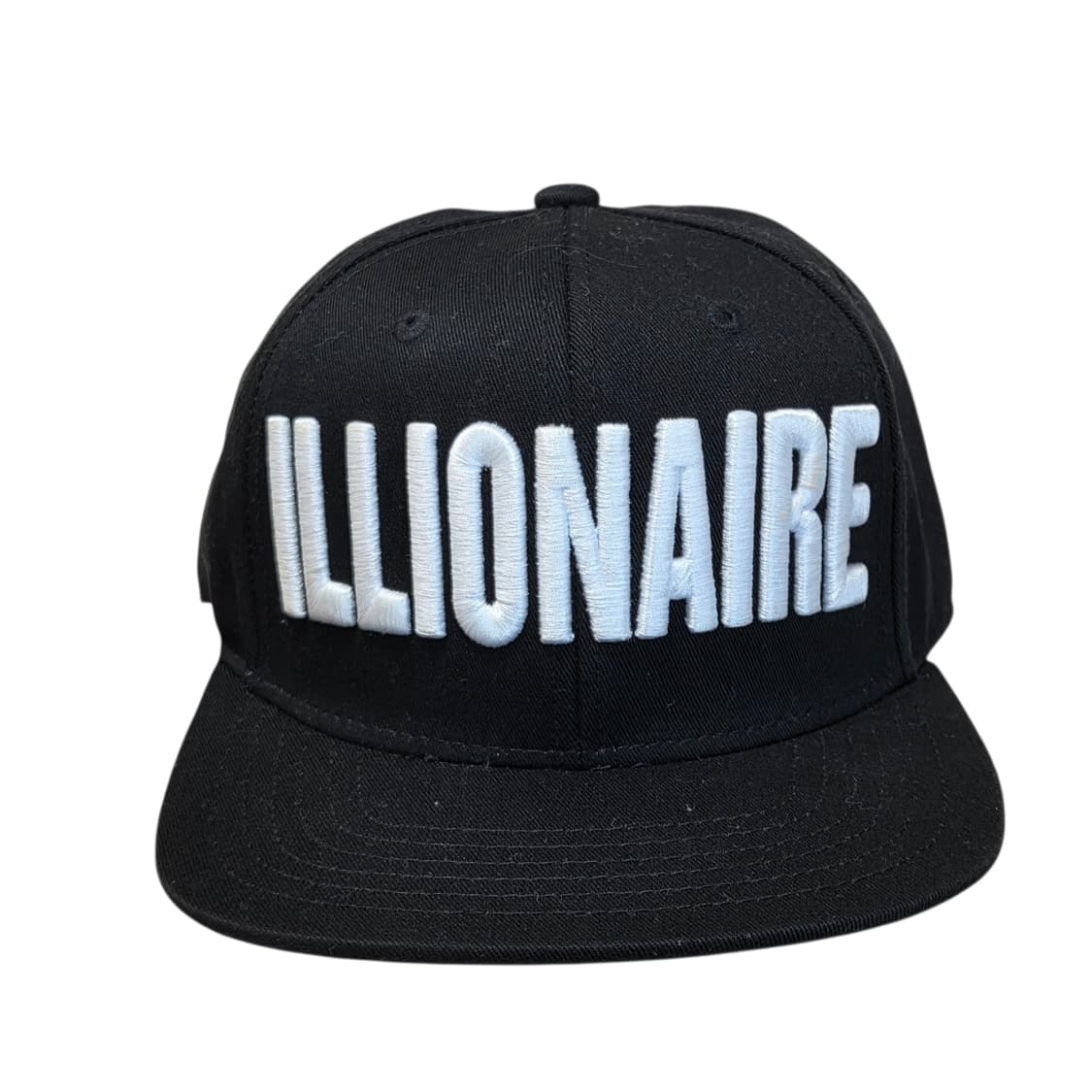Illionaire Records 일리네어 레코즈 화이트 블랙 자수 스냅 상품이미지1