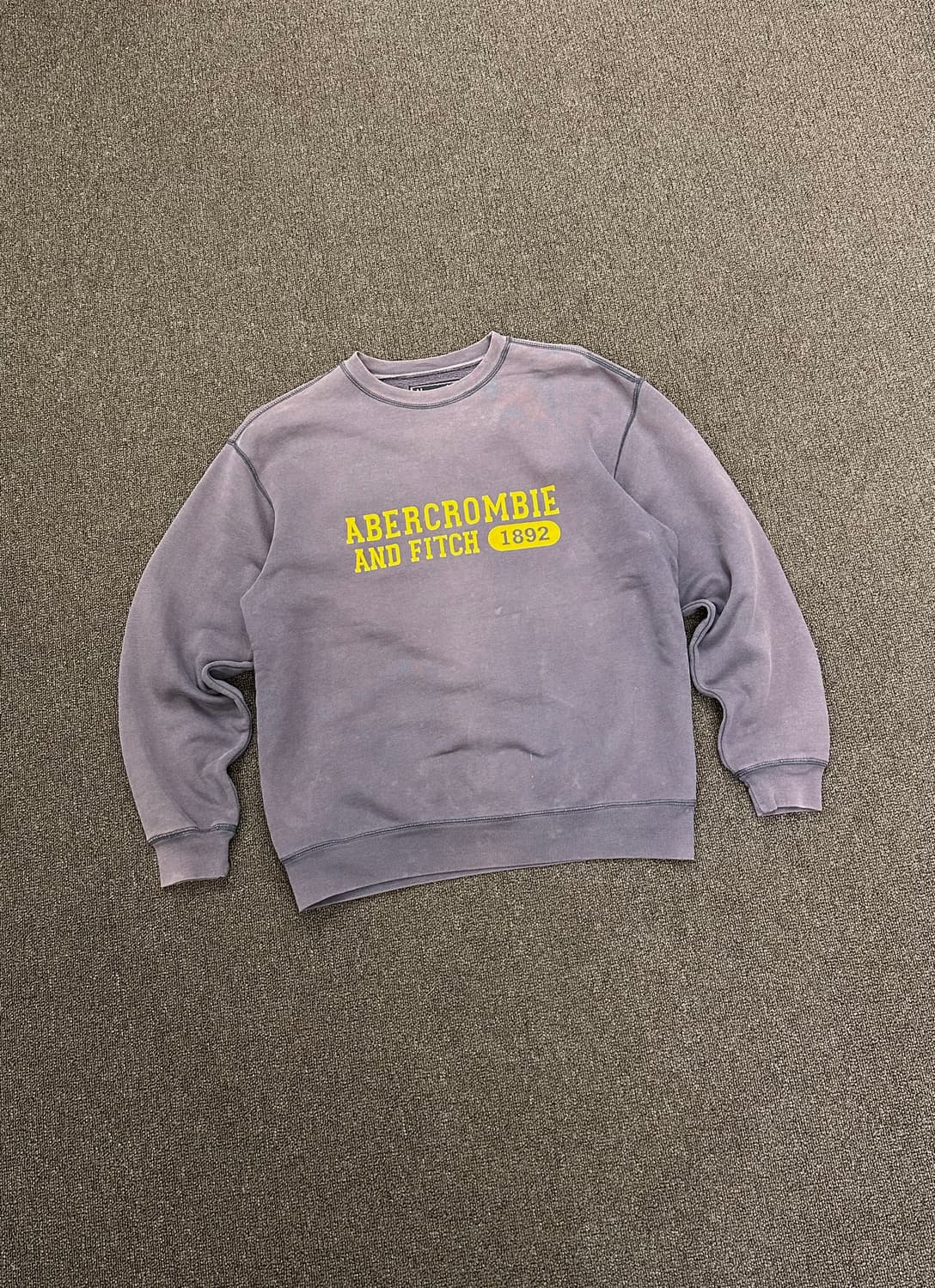 M)아베크롬비 빈티지 로고 그래픽 스웻셔츠 상품이미지1