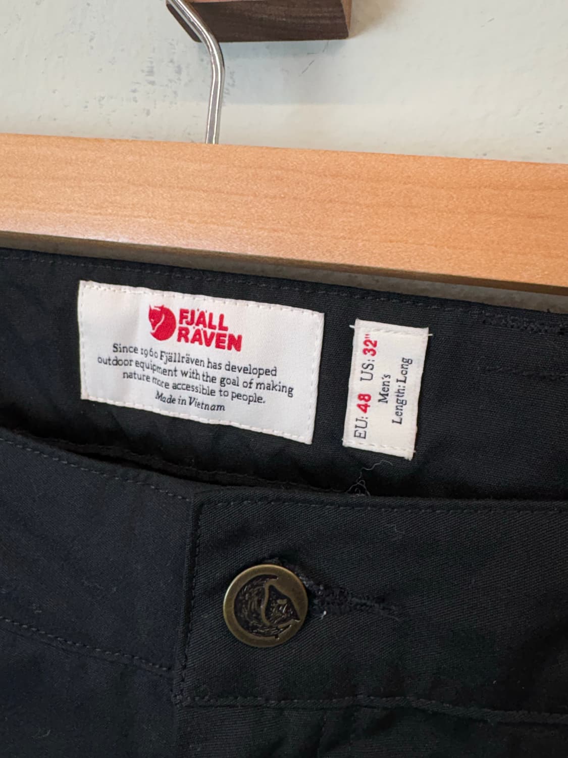 피엘라벤 G-1000 블랙 아웃도어팬츠 상품이미지8