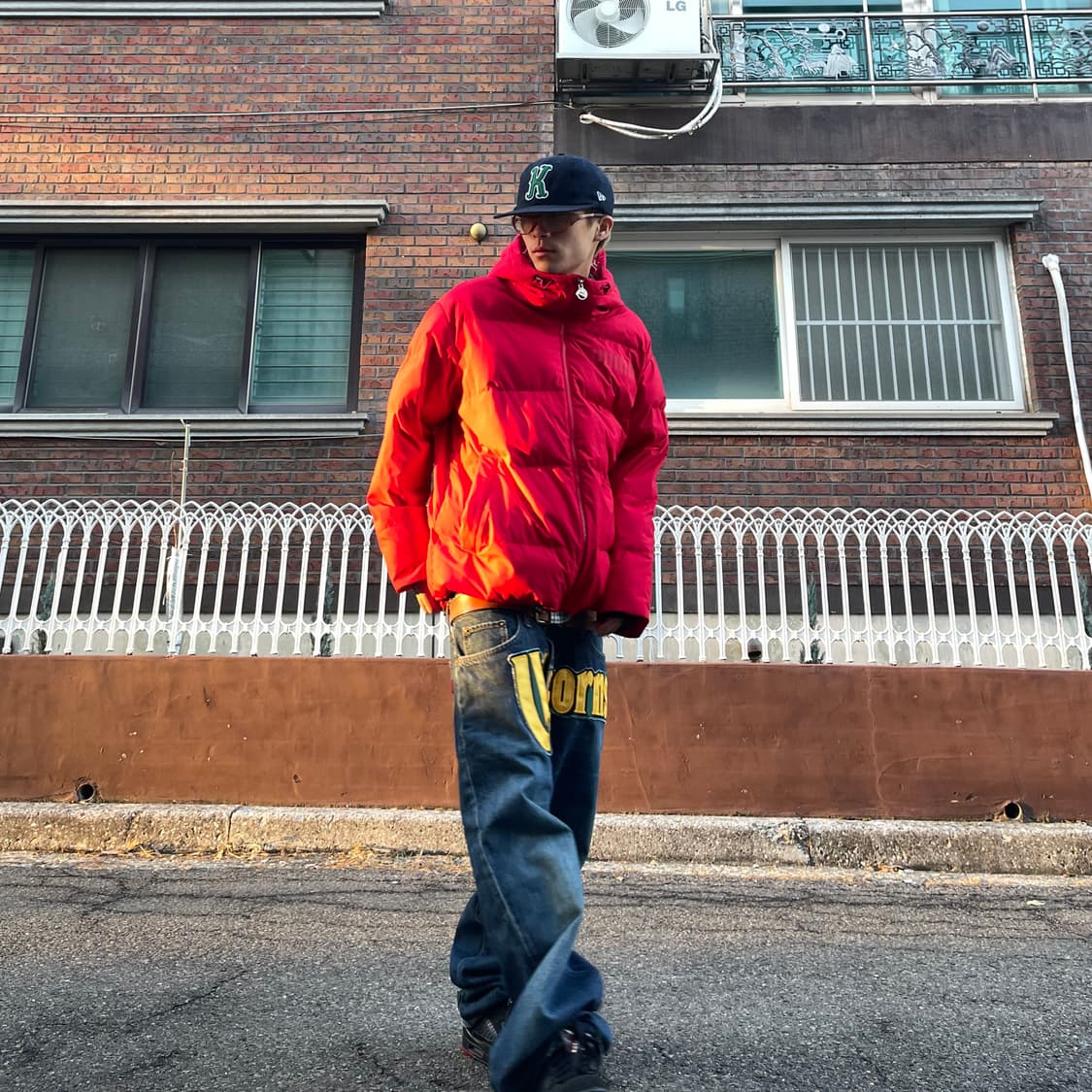 에드윈 604 현대 유니콘스 커스텀 데님팬츠 상품이미지10