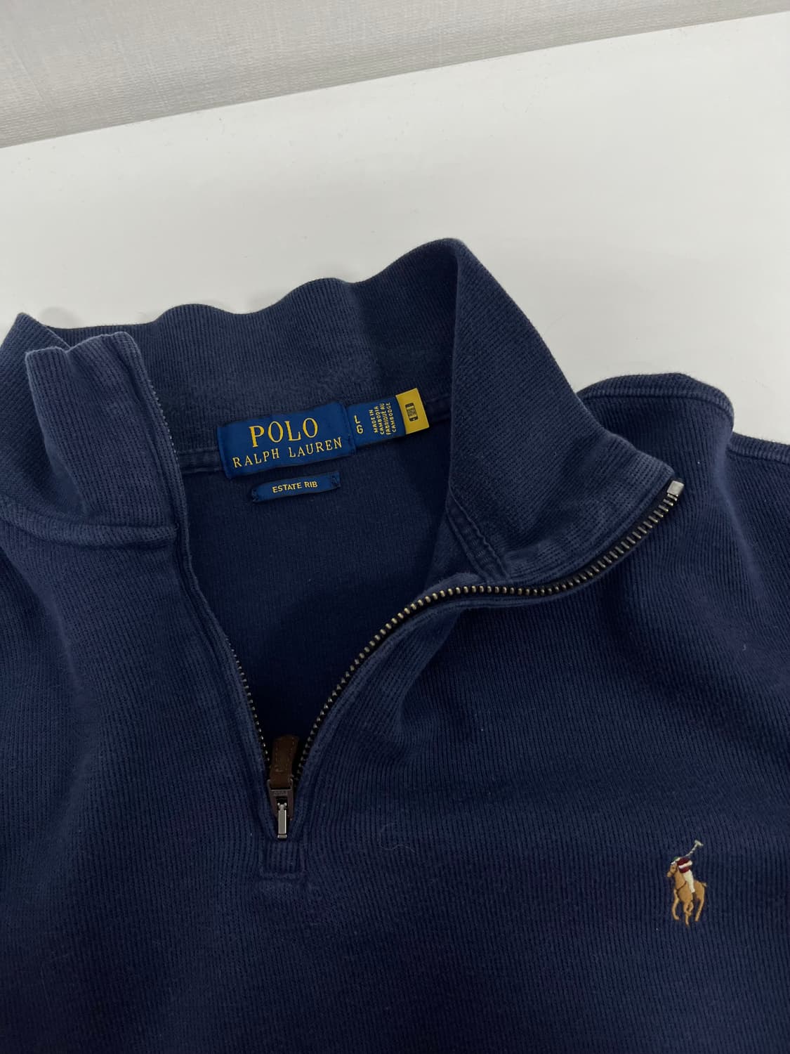 [L] 폴로 랄프로렌 반집업니트 상품이미지4