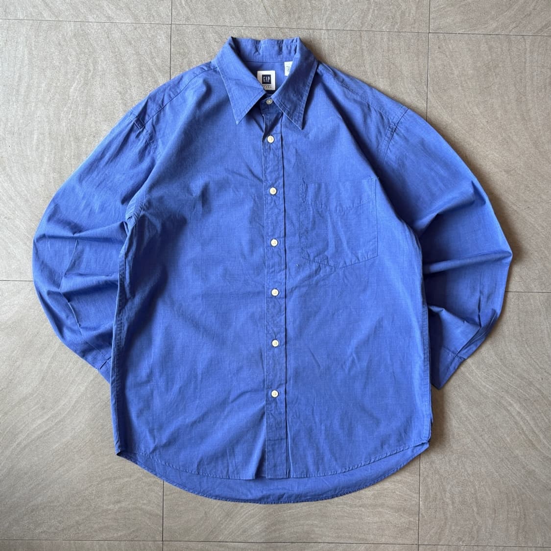 갭 딥 블루 긴팔 셔츠 상품이미지1