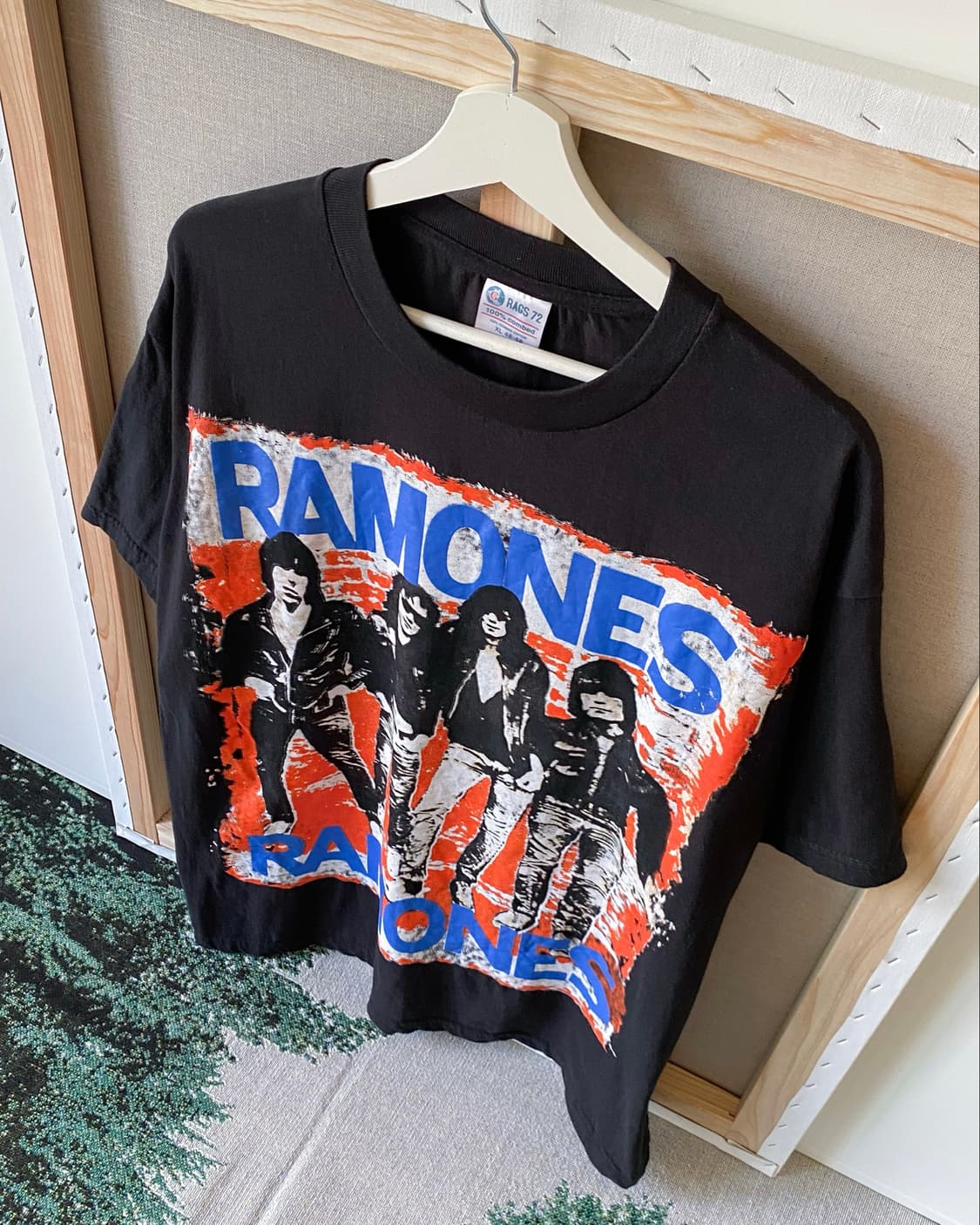 RAMONES 블랙 반팔 티셔츠 상품이미지3