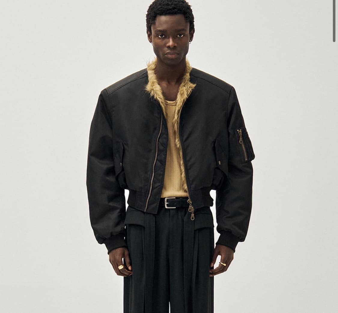 노이어 샤기 퍼 ma-1 48 상품이미지1