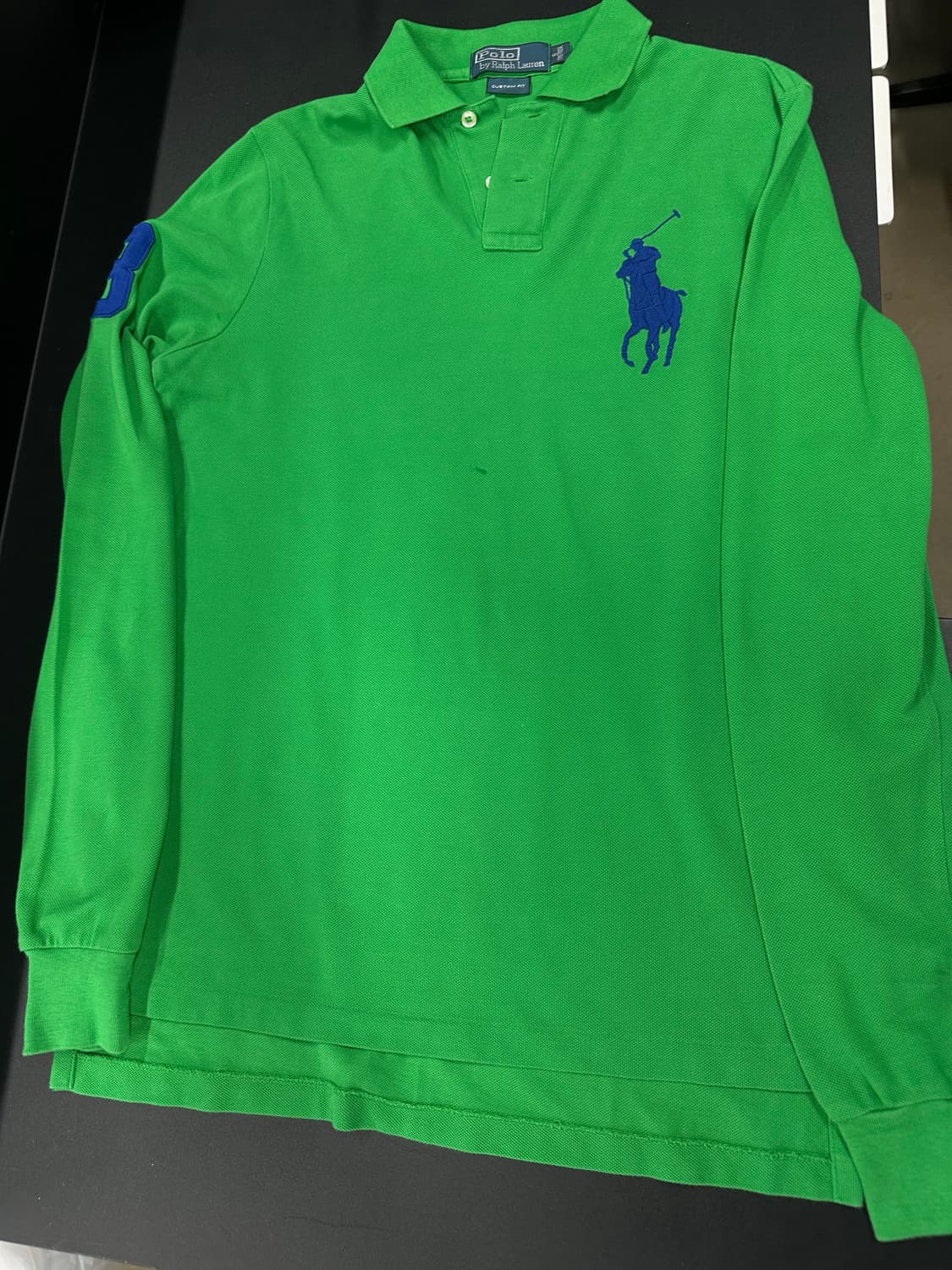 폴로 랄프로렌 빅포니 그린 PK 긴팔 롱슬리브 상품이미지4