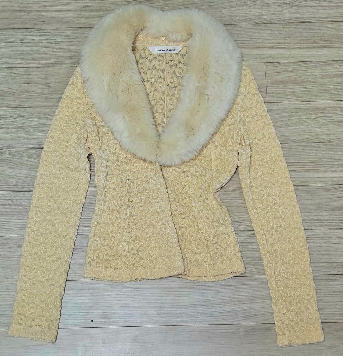 핑키앤다이안/ 핑다 퍼 가디건 /갸루 오네갸루 히메갸루 상품이미지1