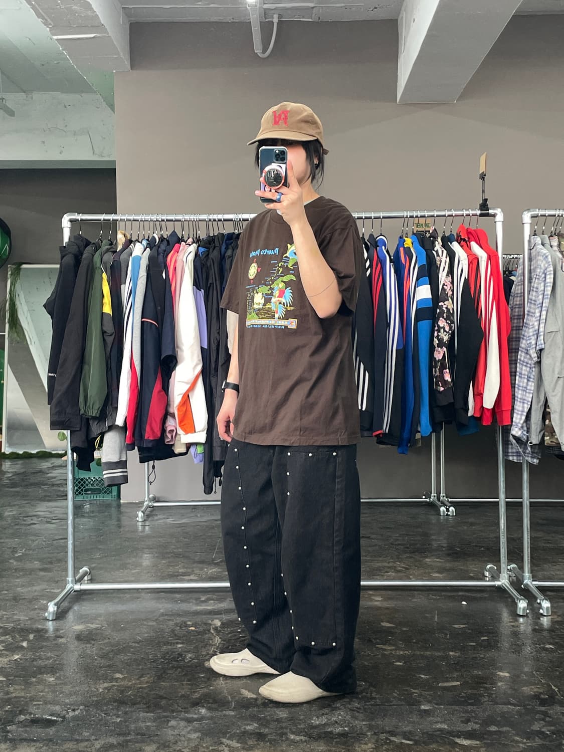 빈티지 프린팅 반팔 티셔츠 상품이미지4