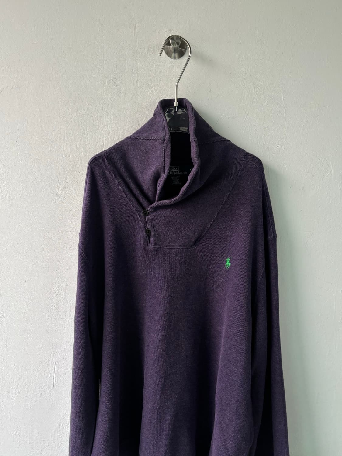 폴로 랄프로렌 숄카라 오버사이즈 스웻 상품이미지2