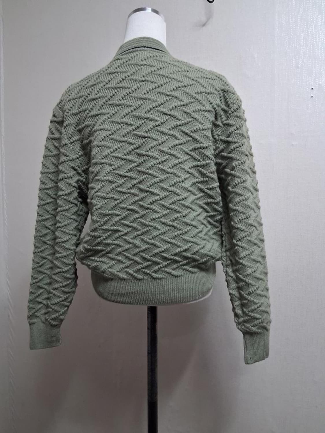 Elieune  엑스트라파인 메리노울 케이블울니트 가오리핏 66 새옷 상품이미지2