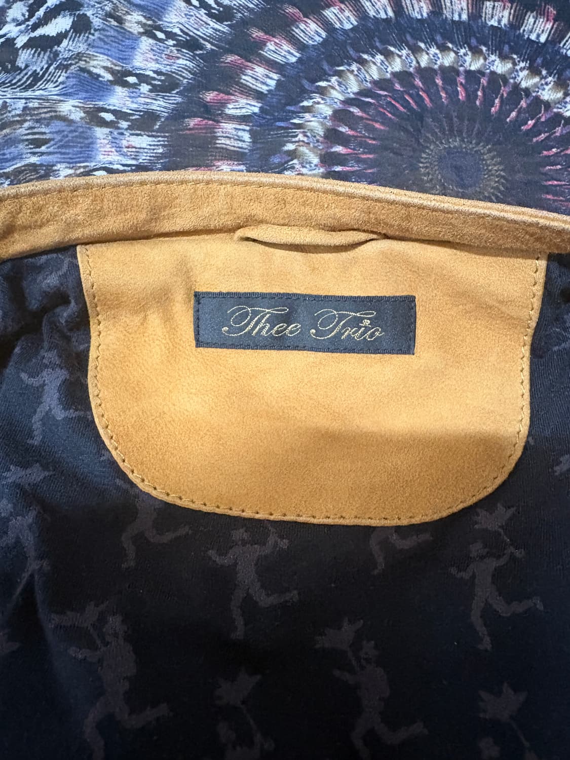 Thee trio swade sheep leather jacket 상품이미지6
