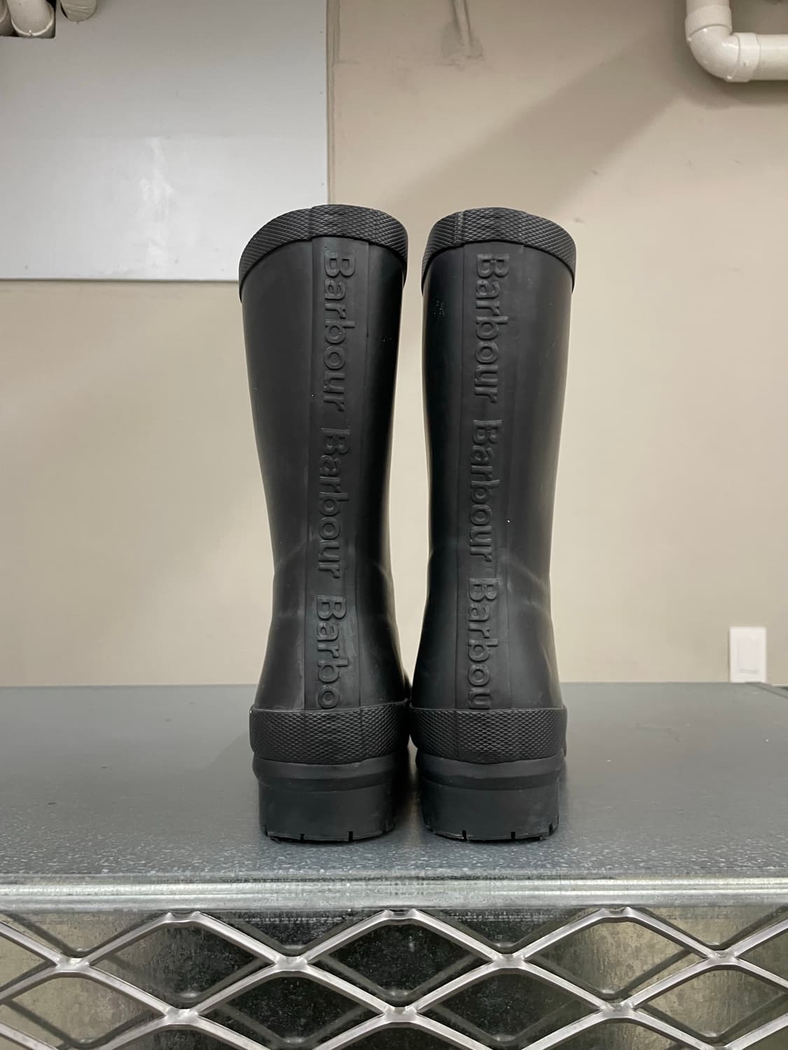 바버 밴버리 레인부츠 블랙 uk3 상품이미지3