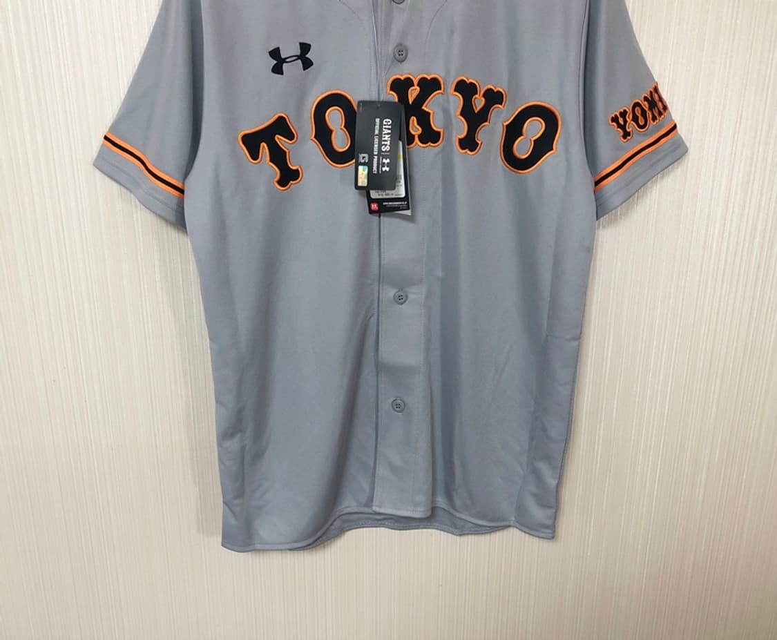 NPB 언더아머 요미우리자이언츠 어센틱 원정유니폼 M #49 이시카와 상품이미지3