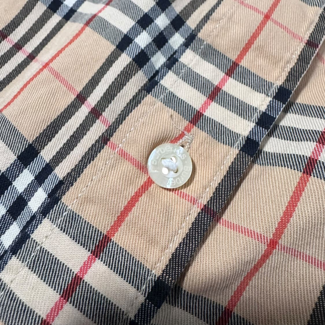 정품 버버리 노바체크 셔츠 상품이미지6