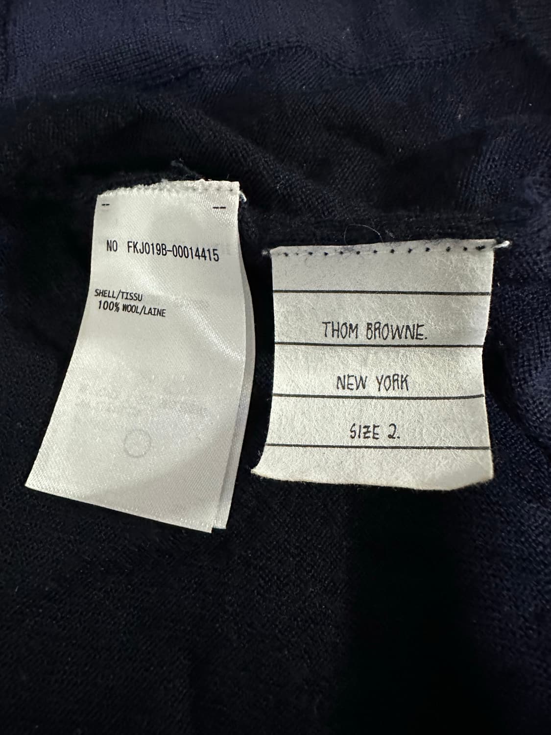 톰브라운 네이비 가디건 사이즈 2 상품이미지5