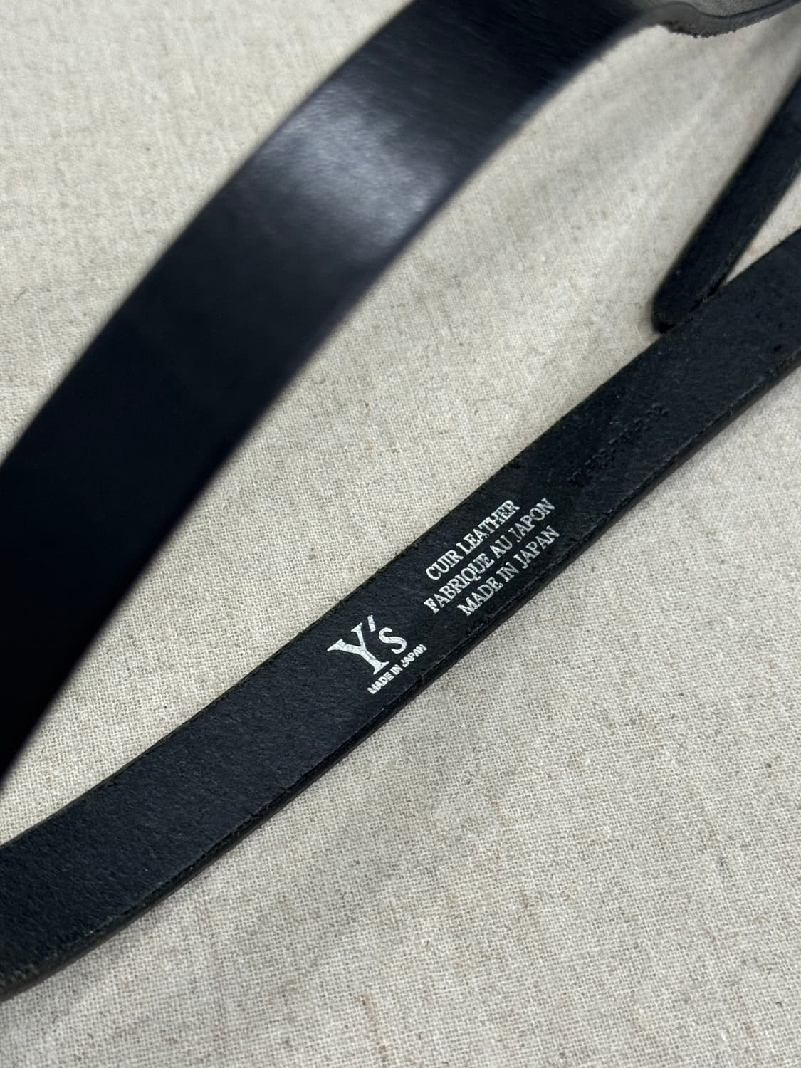 요지야마모토 네로우 버클 벨트 상품이미지5