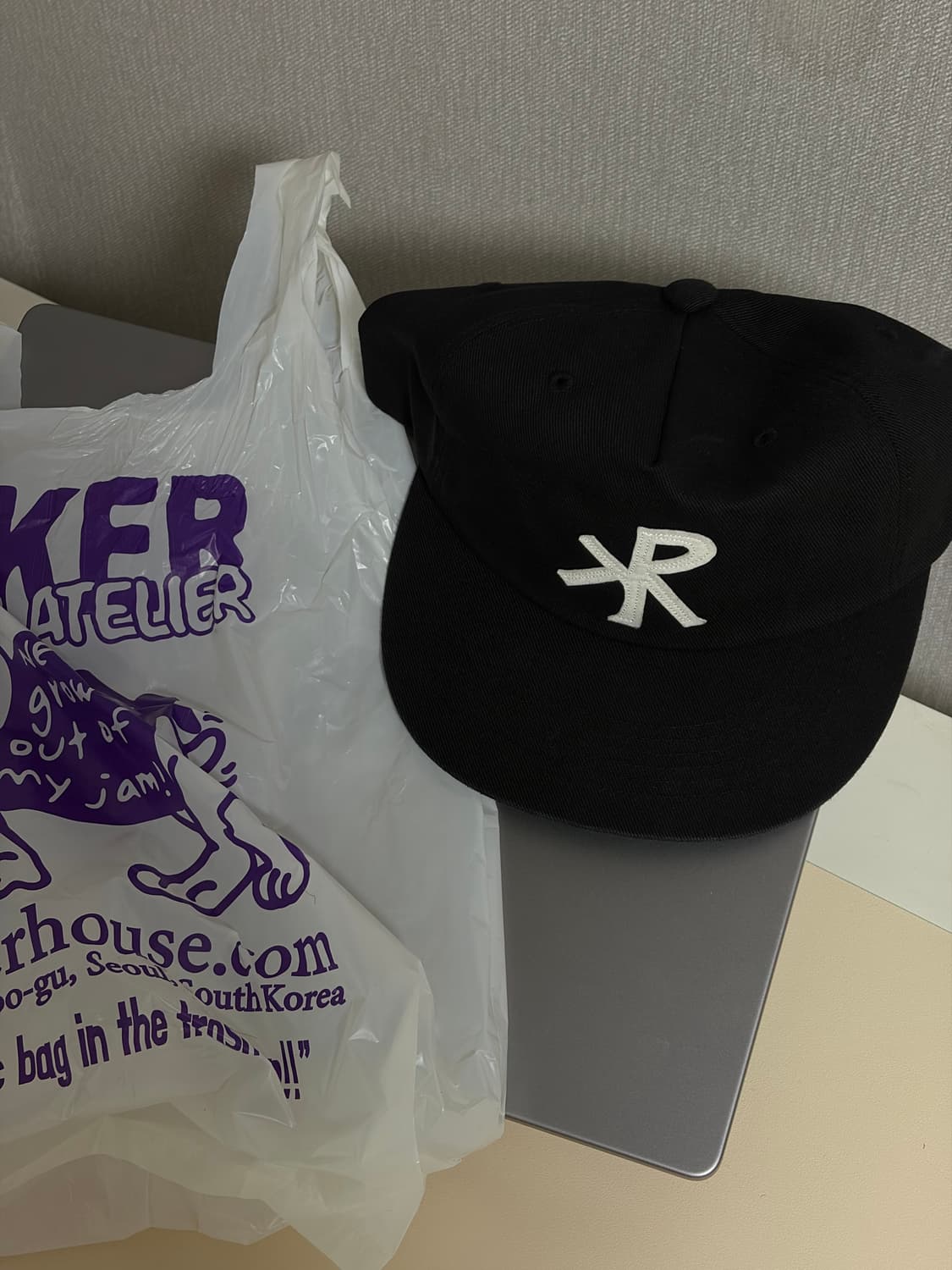 크래커하우스 아뜰리에 캡 블랙 상품이미지1