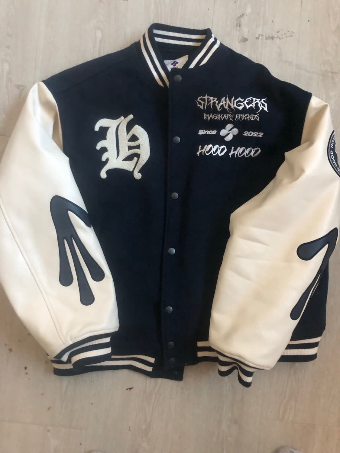 후드후드 바시티 자켓 XL 105 상품이미지1