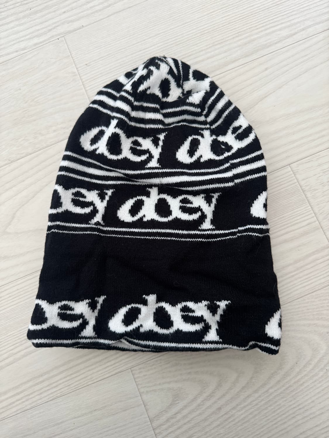 obey 스펠아웃 비니 상품이미지2