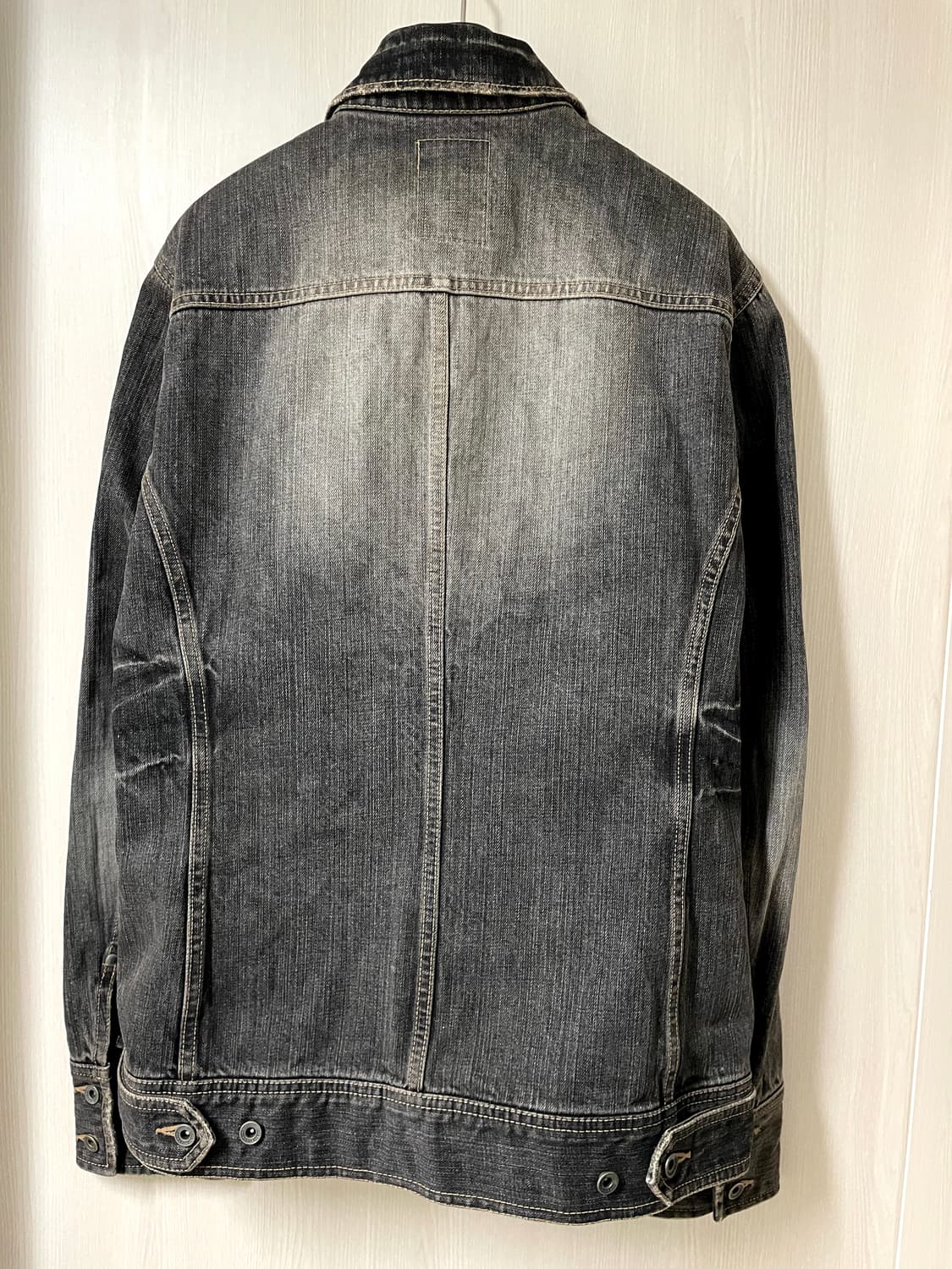 니콜클럽/ 워싱 데님 바이커 자켓/ 48 상품이미지2