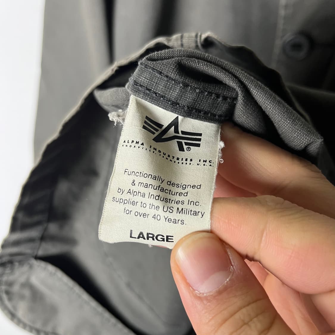 [Alpha] 알파인더스트리 코튼 워크자켓 상품이미지5