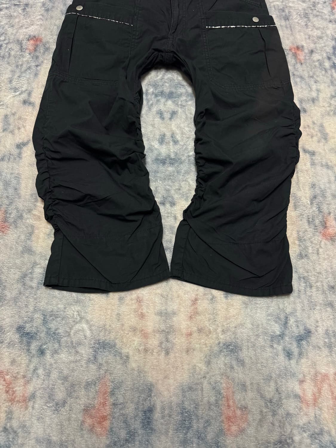 Semantic design shirring cargo pants  상품이미지5