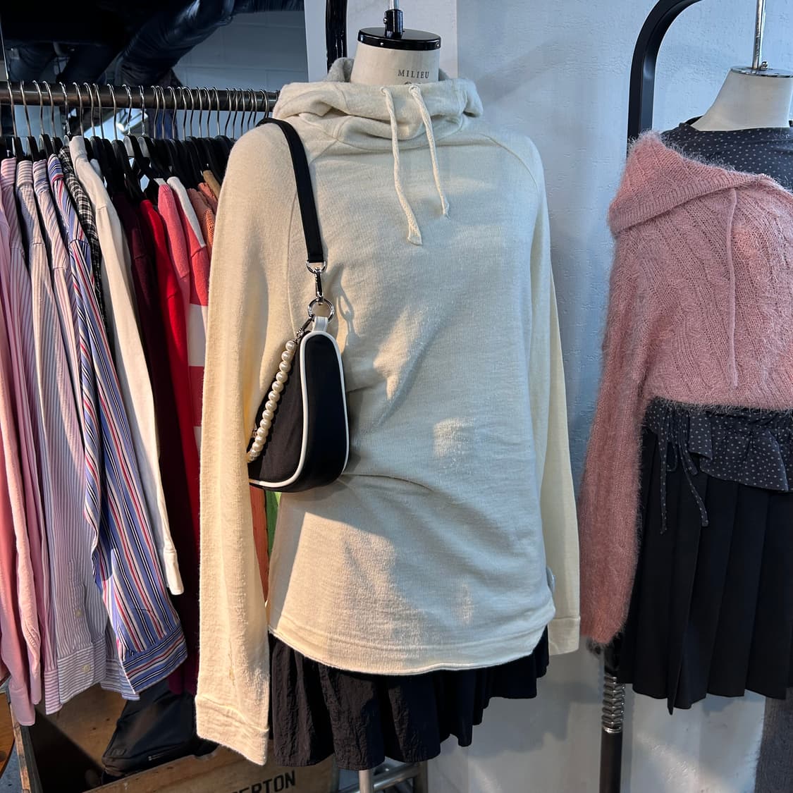 Diesel Archive Knit Long Hoodie 상품이미지3