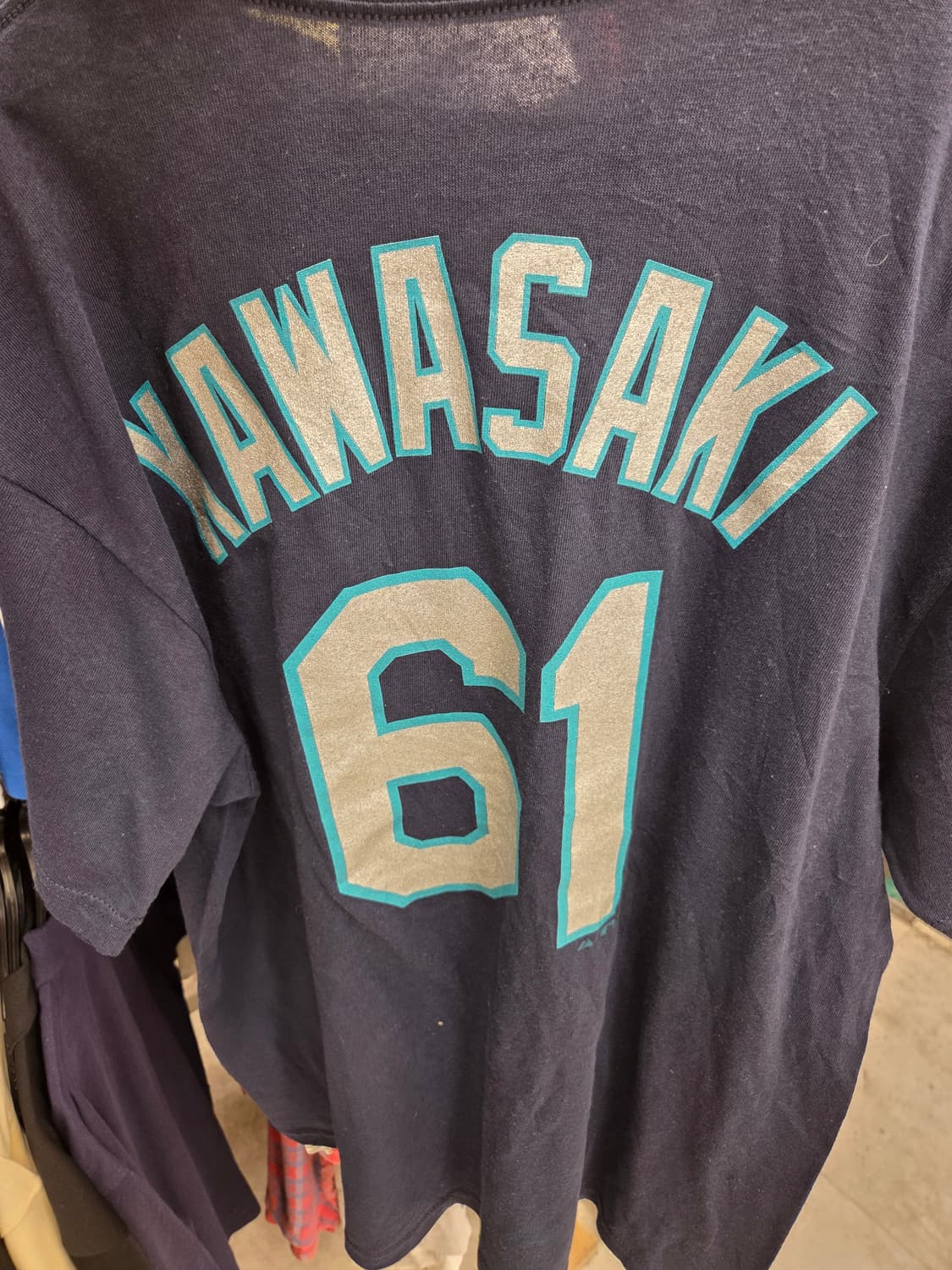 마제스틱 MLB 시애틀 매리너스 '가와사키 61' 오피셜 티셔츠 상품이미지5