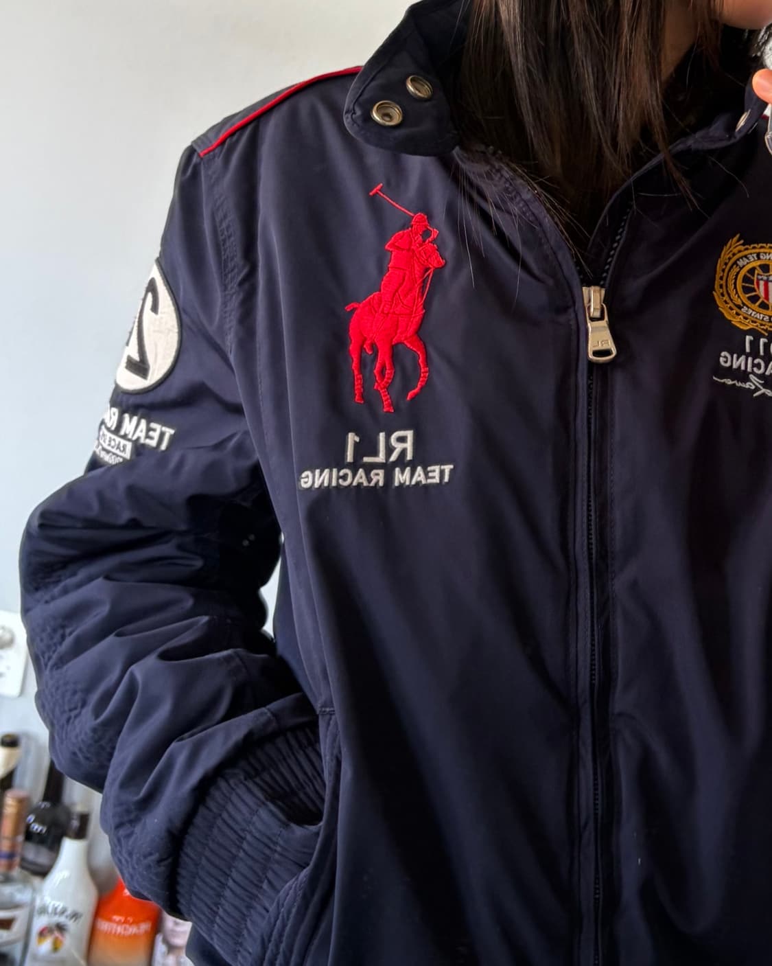 [S]폴로 랄프로렌 레이싱 빅포니 USA 레이싱 자켓 상품이미지2