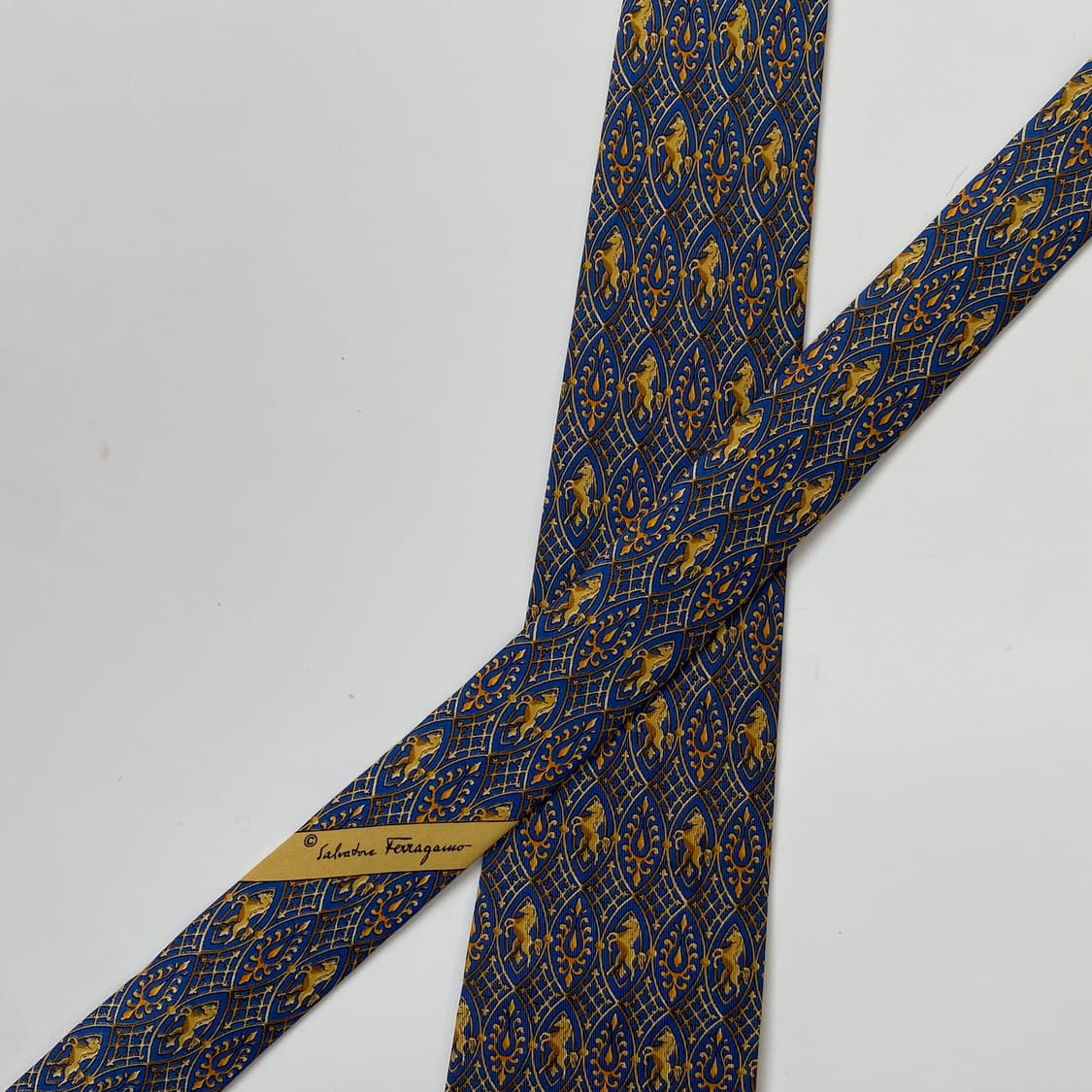 신형라벨 페레가모(Ferragamo) 명품 정품 넥타이 상품이미지4