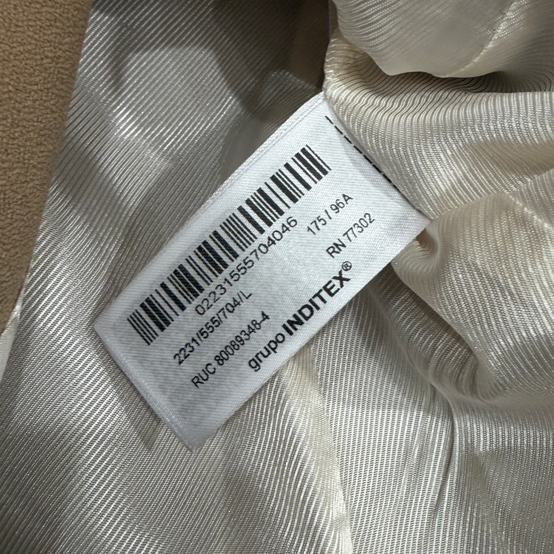 ZARA 자라 금장 자켓 L 베이지 상품이미지5