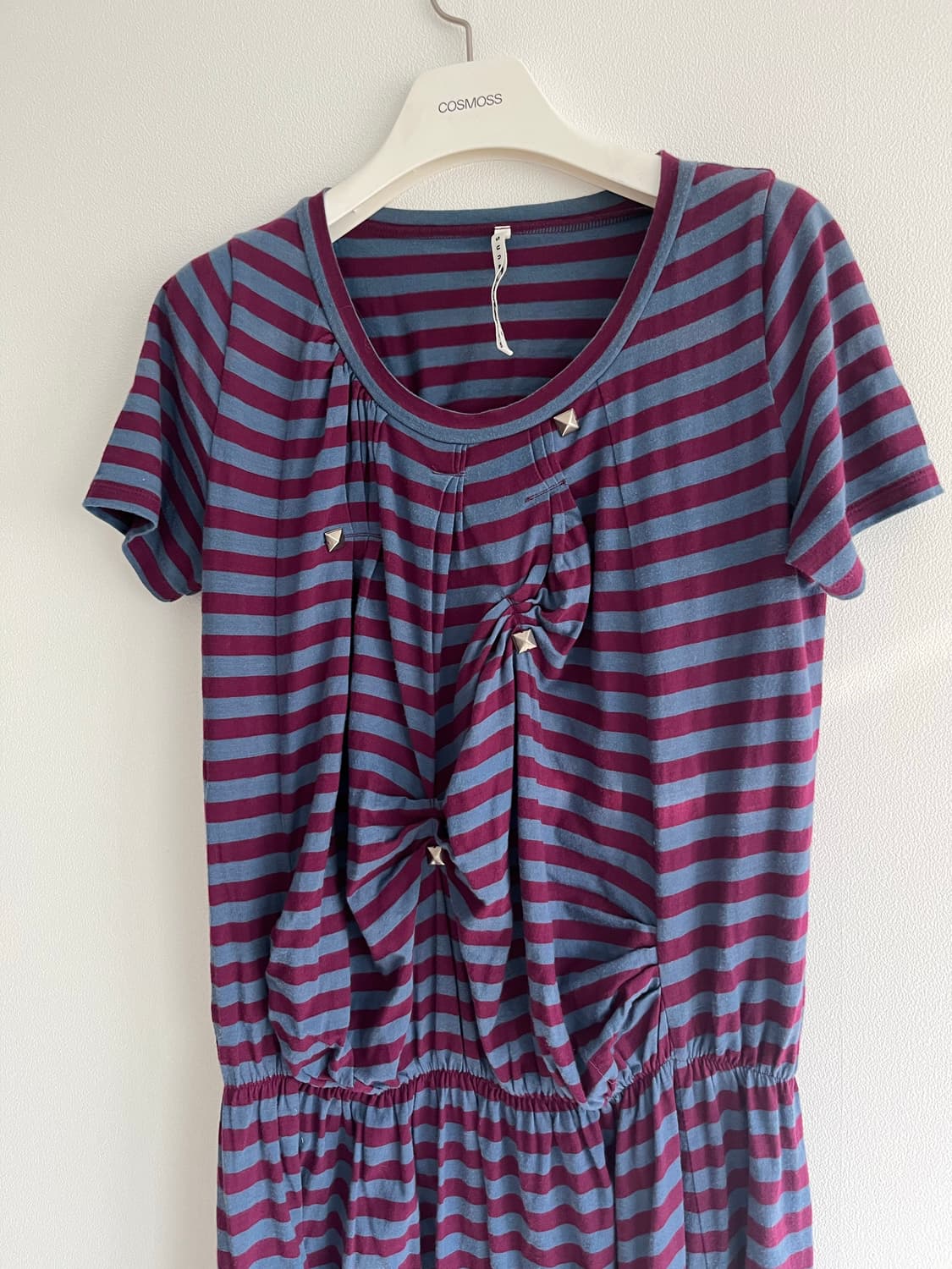 수나오쿠와하라 스트라이프 원피스 상품이미지2