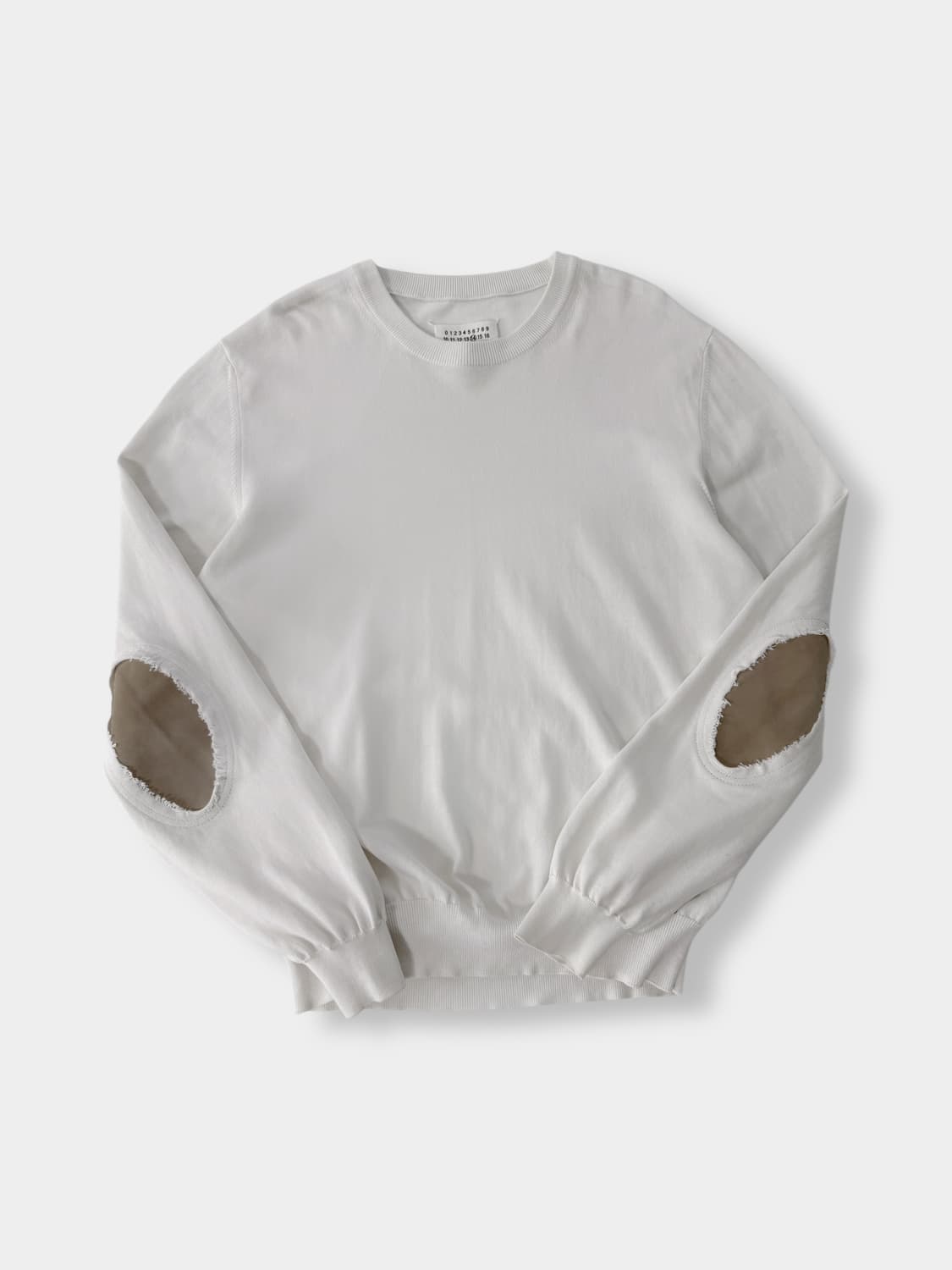 메종 마르지엘라 루즈핏 엘보우 패치 니트 상품이미지1