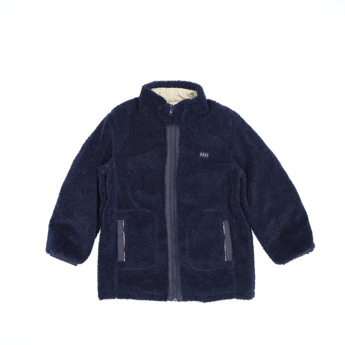 [150(13Y)] 닥스 키즈여성 덕다운 리버시블 뽀글이패딩 1104HR 상품이미지1