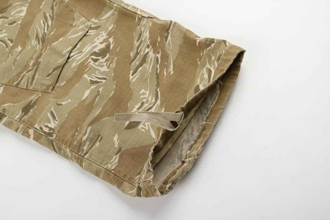 [XL] 빈티지 타이거 카모 BDU 셔츠 바지 셋업 상품이미지7