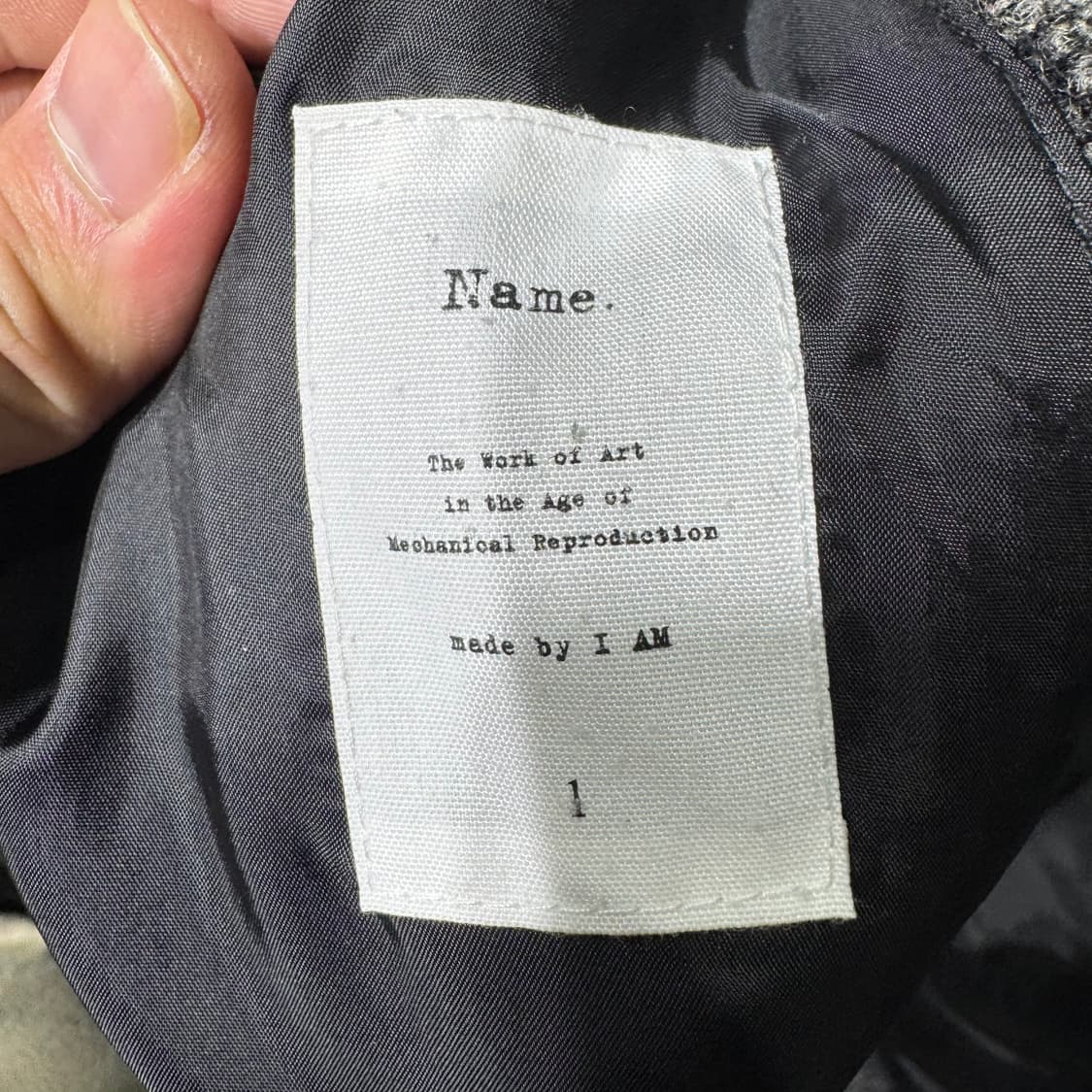 네임 코트 그레이 ( 105/OLD-8195 ) 상품이미지5