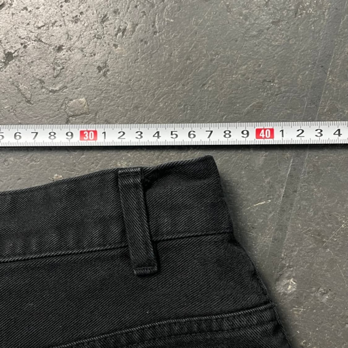 32 노매뉴얼 와이드 데님팬츠 상품이미지8