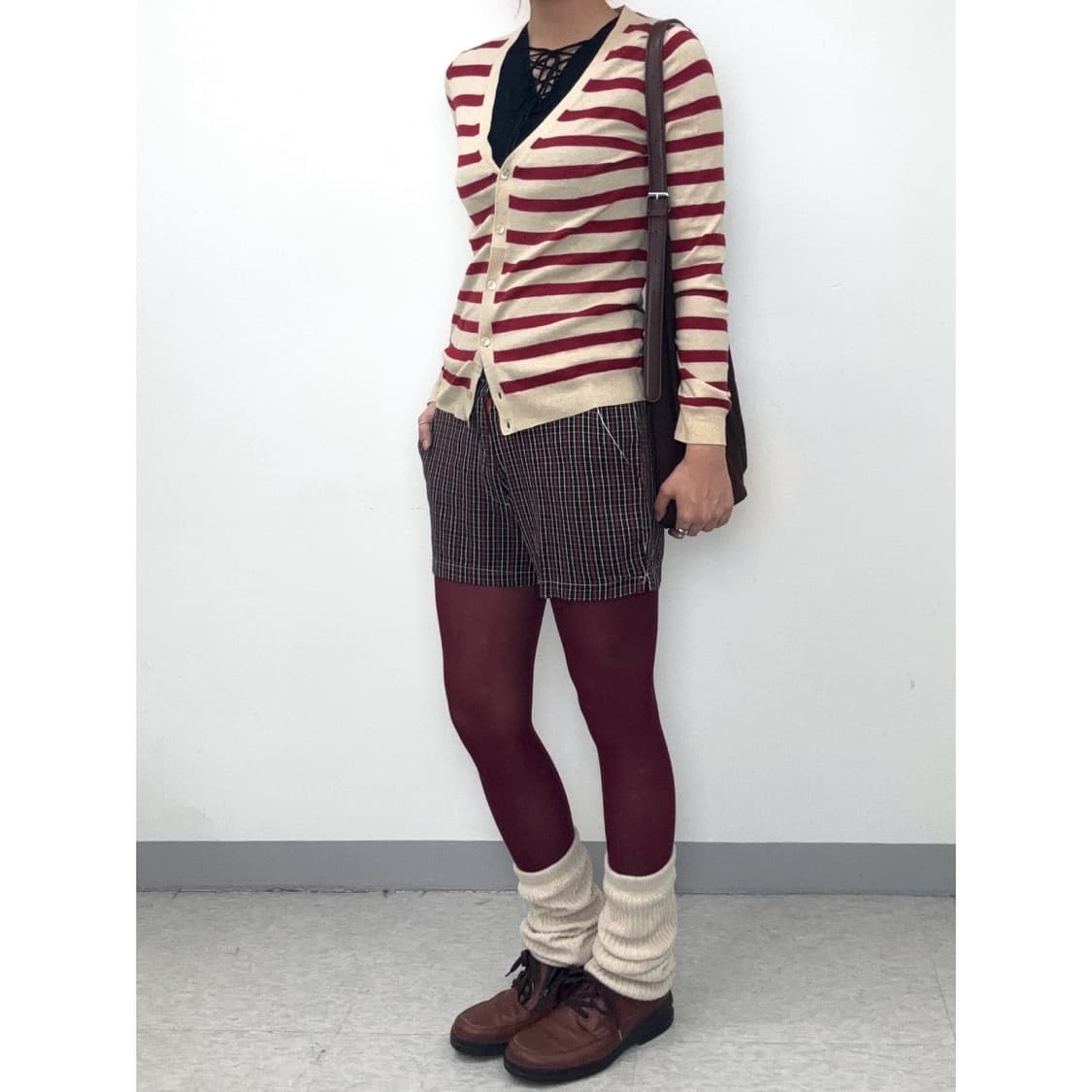 빈티지 스트라이프 가디건 상품이미지3
