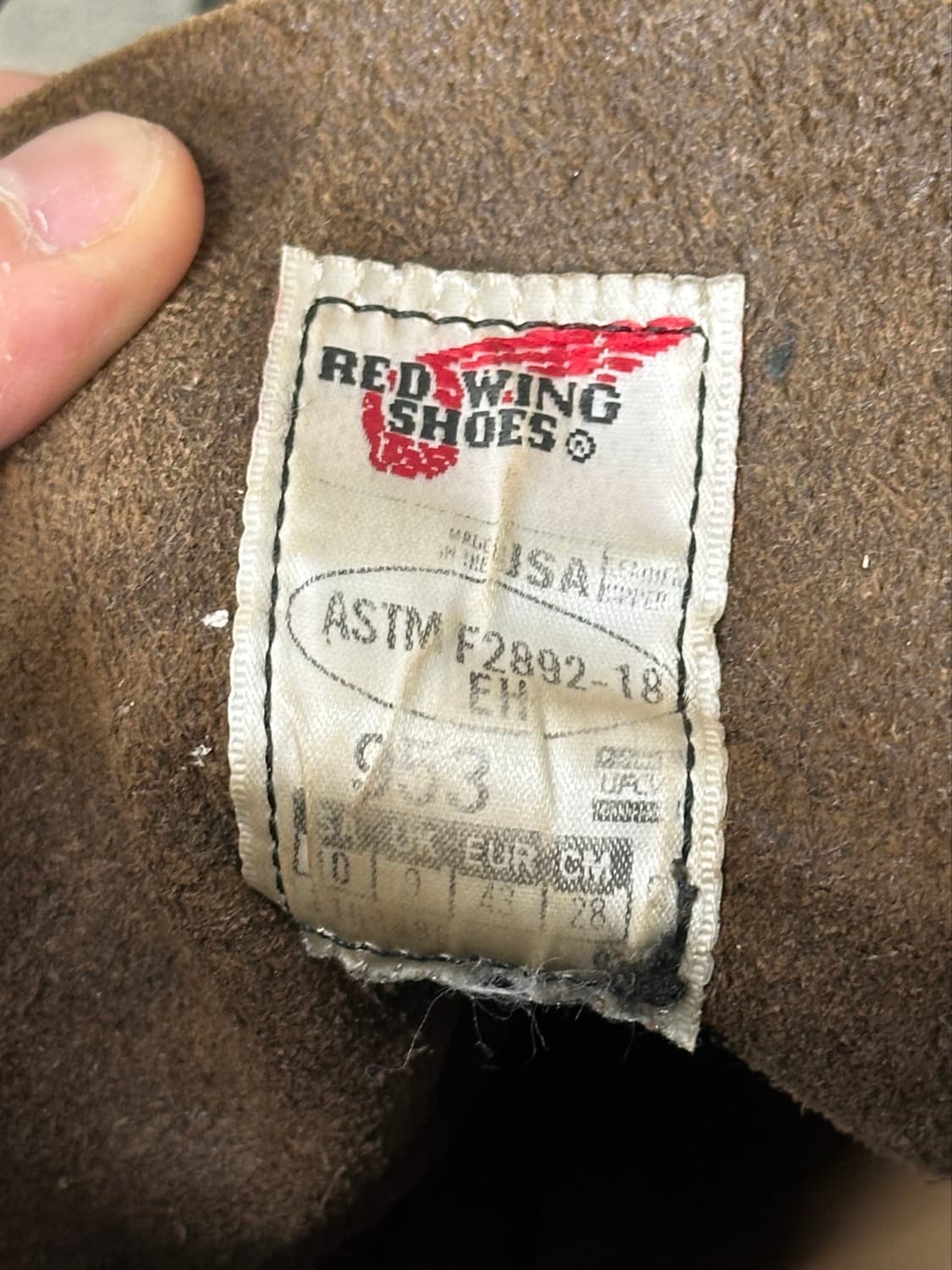 OG USA Made 레드윙 953 워크부츠 오스틴 버틀러 상품이미지9