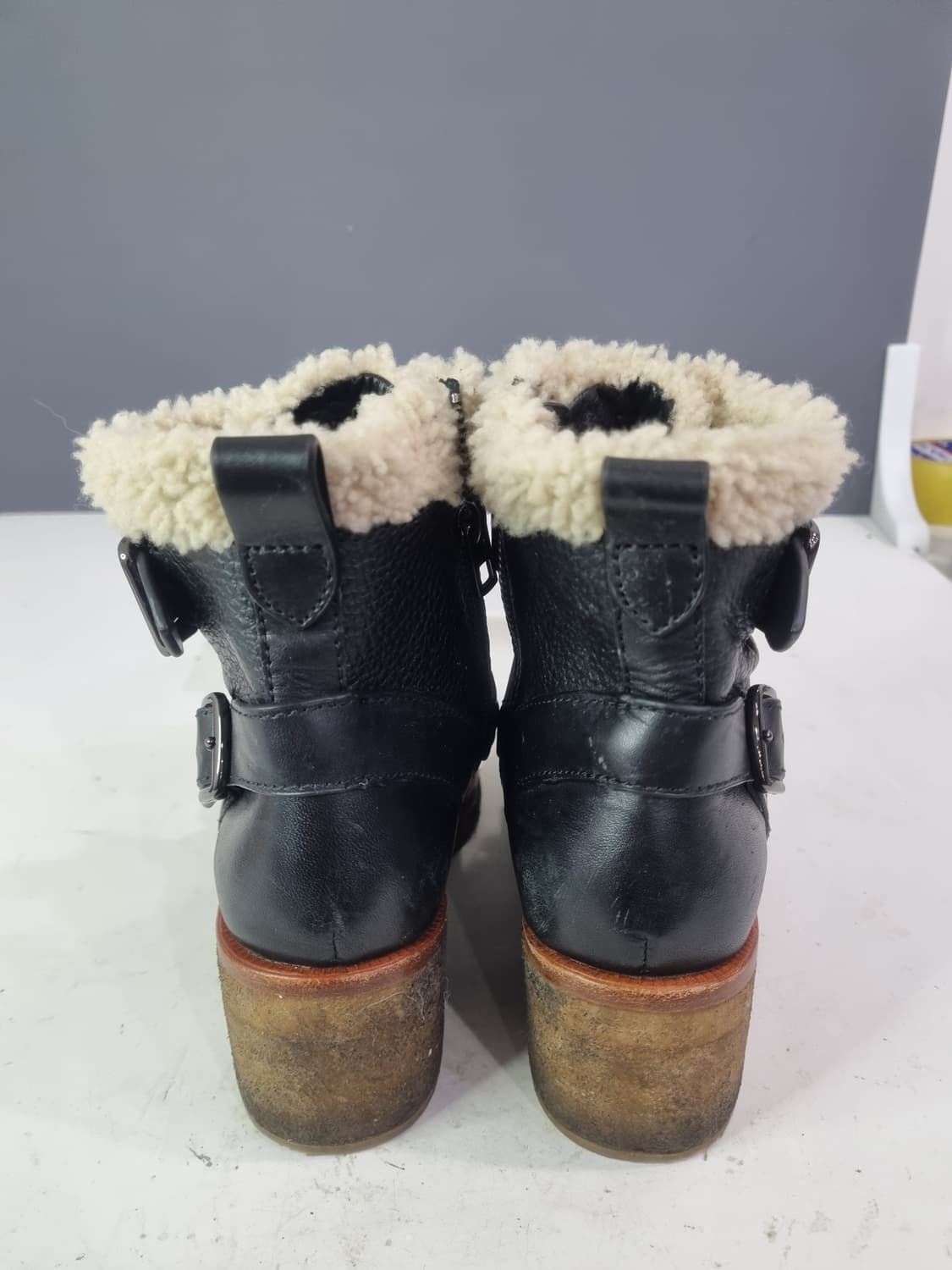 235 코치 퍼 부츠 상품이미지4