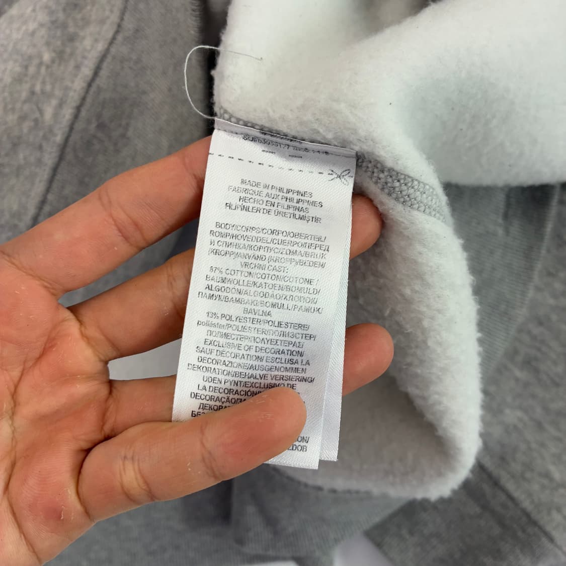 Polo  폴로 랄프로렌 신형 아치로고 그레이 맨투맨 상품이미지4