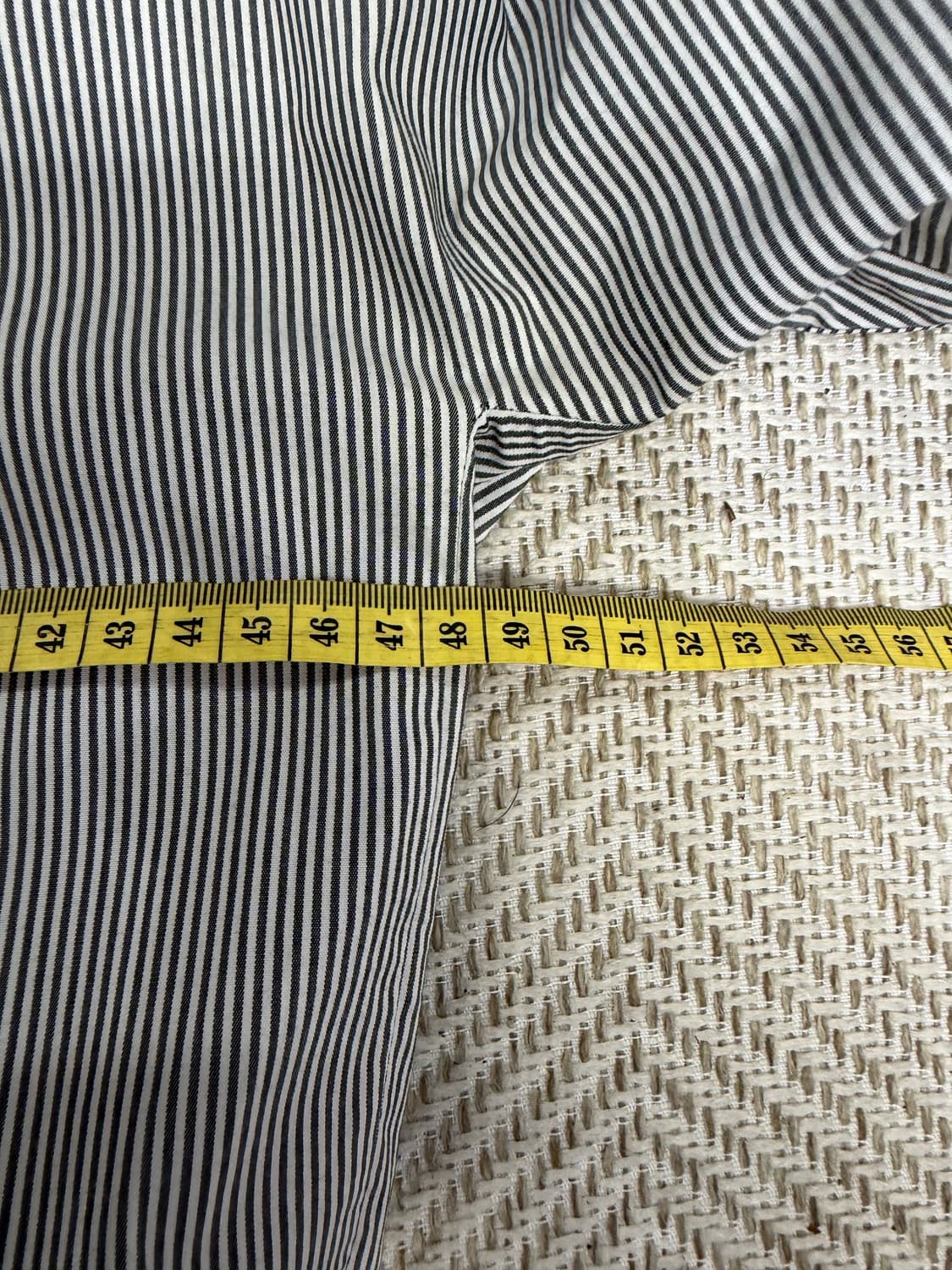 정품) TIME 타임 한섬 스트라이프 랩 셔츠 원피스 82 상품이미지8