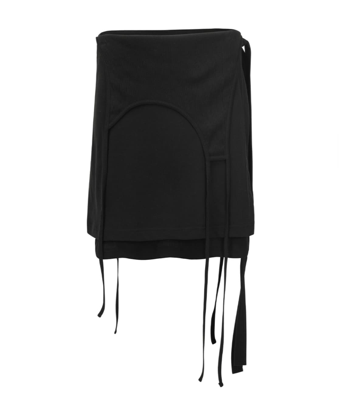 나체 폴드 레이어드 스커트 상품이미지2