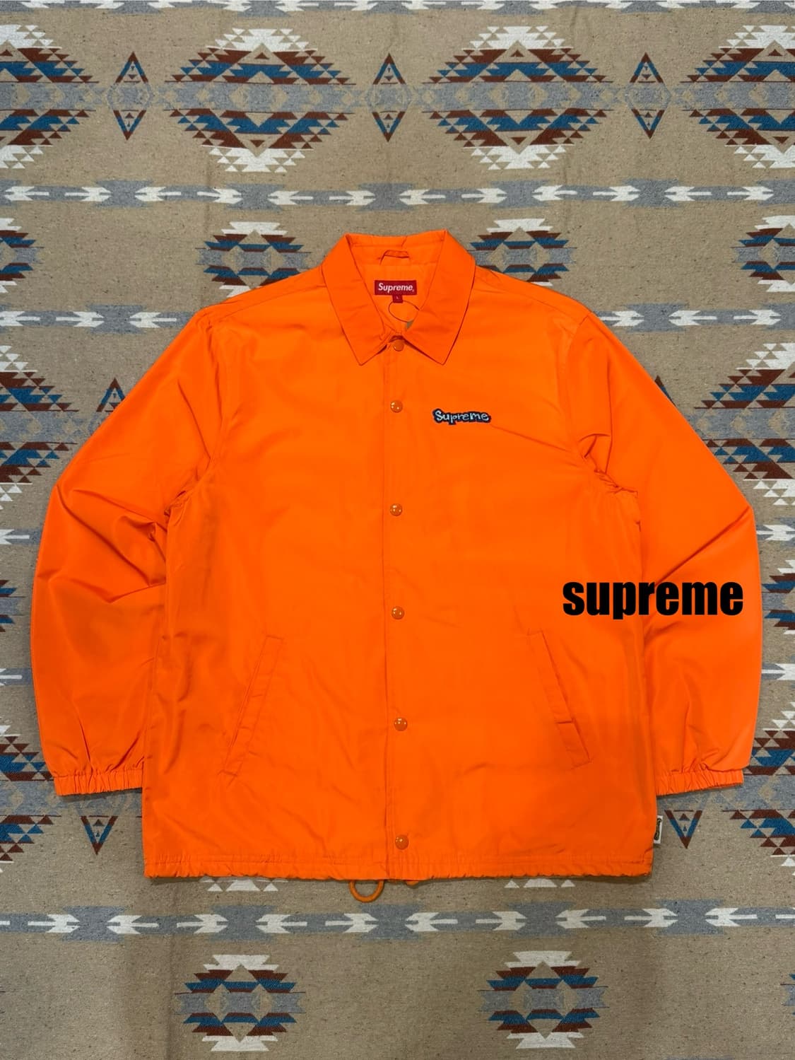 🖤연말할인🖤 [L] 슈프림 곤즈 코치자켓 오렌지 상품이미지1